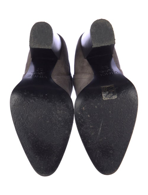 Vince Suede Colorblock Pattern Chelsea Boots