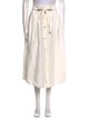 Vince Linen Midi Length Skirt