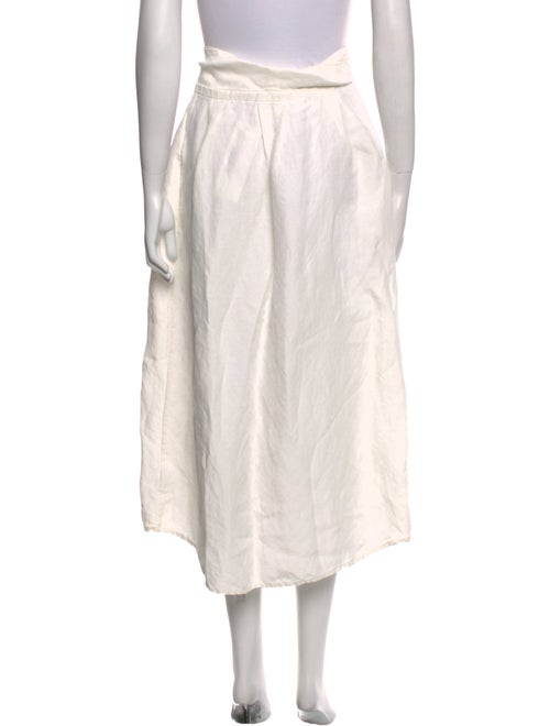 Vince Linen Midi Length Skirt