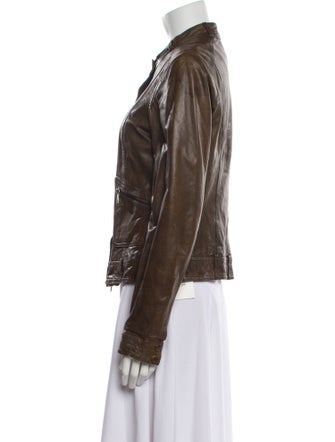 Vince Leather Biker Jacket