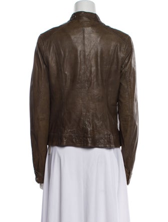 Vince Leather Biker Jacket