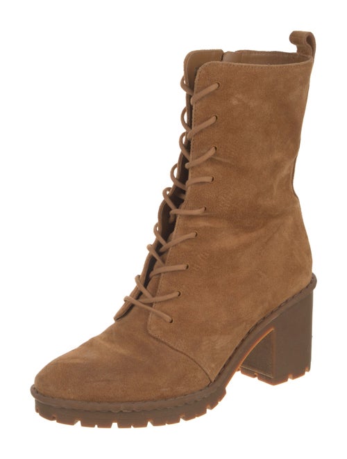 Vince Suede Combat Boots