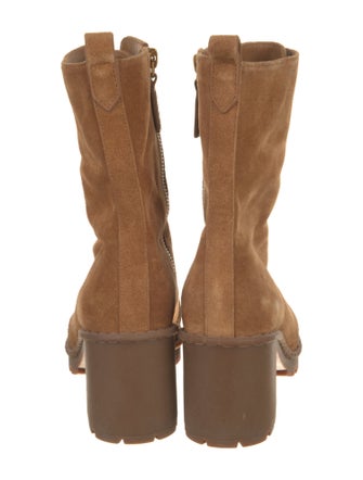 Vince Suede Combat Boots