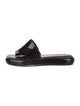Vince Patent Leather Slides