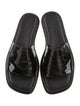 Vince Patent Leather Slides