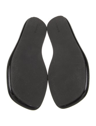 Vince Patent Leather Slides
