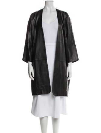 Vince Leather Coat