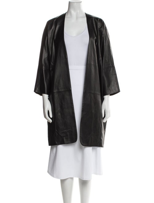 Vince Leather Coat