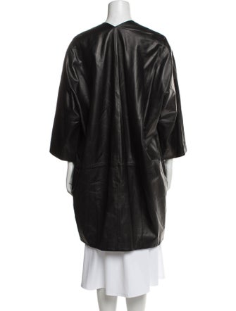 Vince Leather Coat