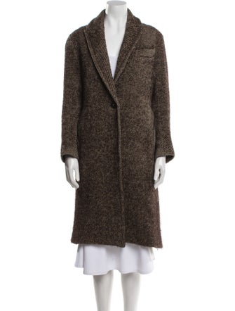 Vince Tweed Pattern Coat
