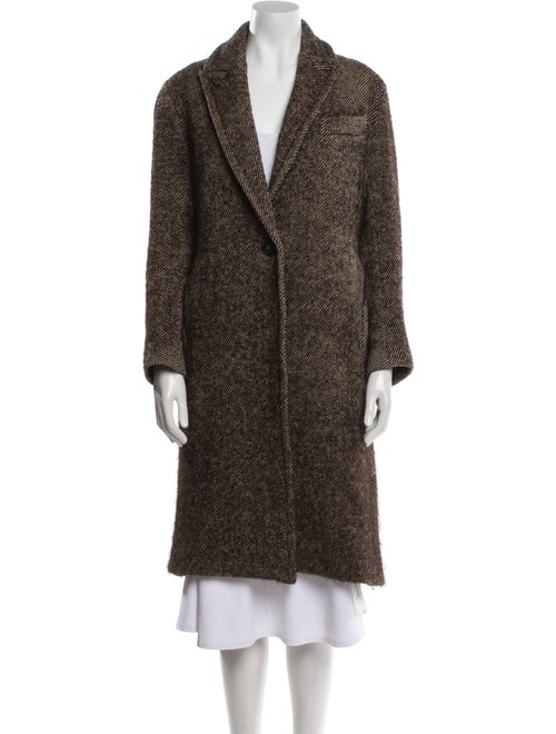 Vince Tweed Pattern Coat