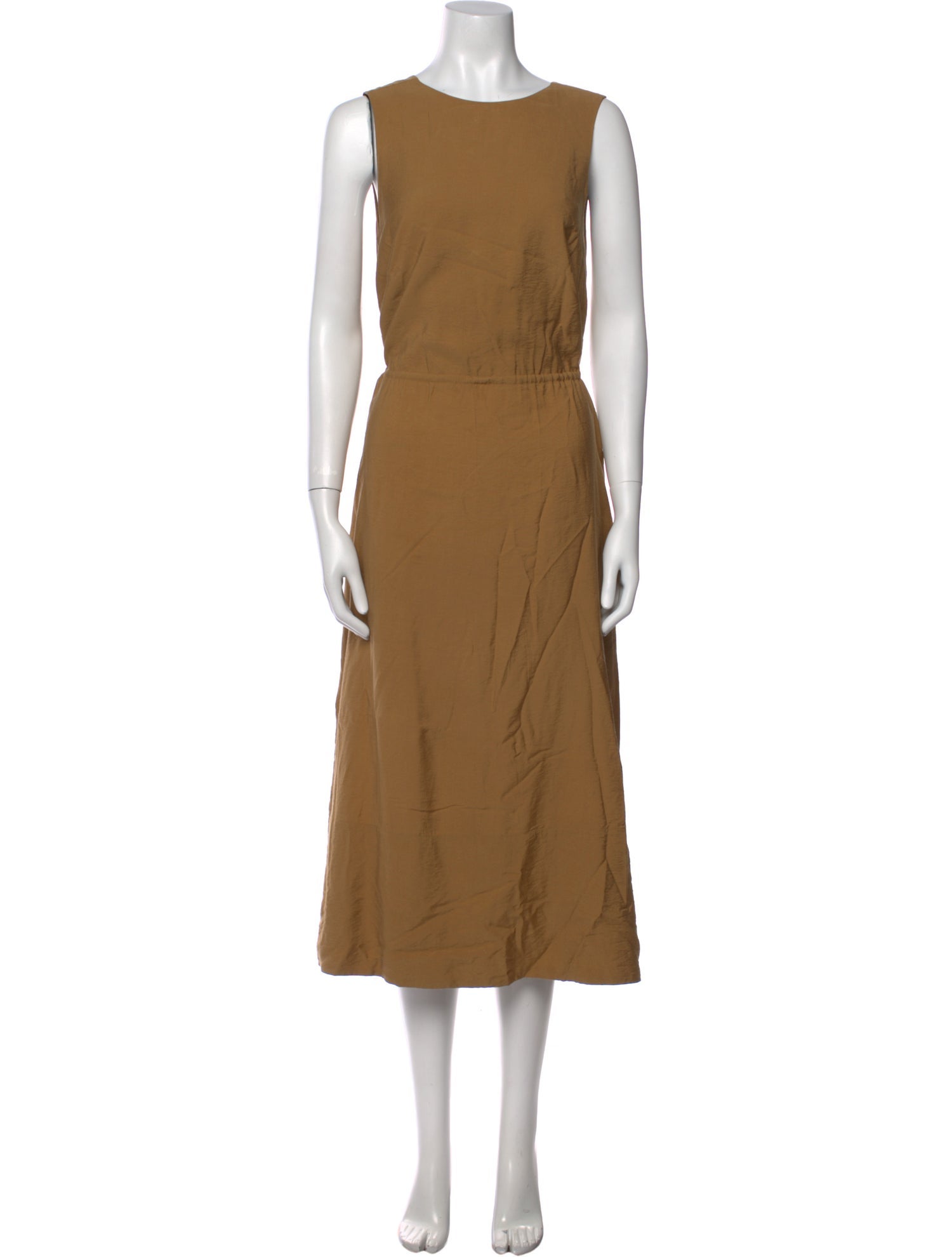 Vince Crew Neck Midi Length Dress