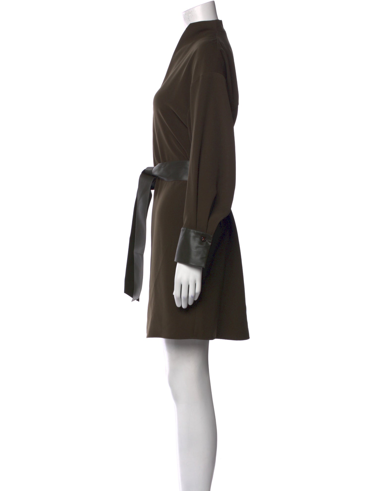 Vince V-Neck Mini Dress