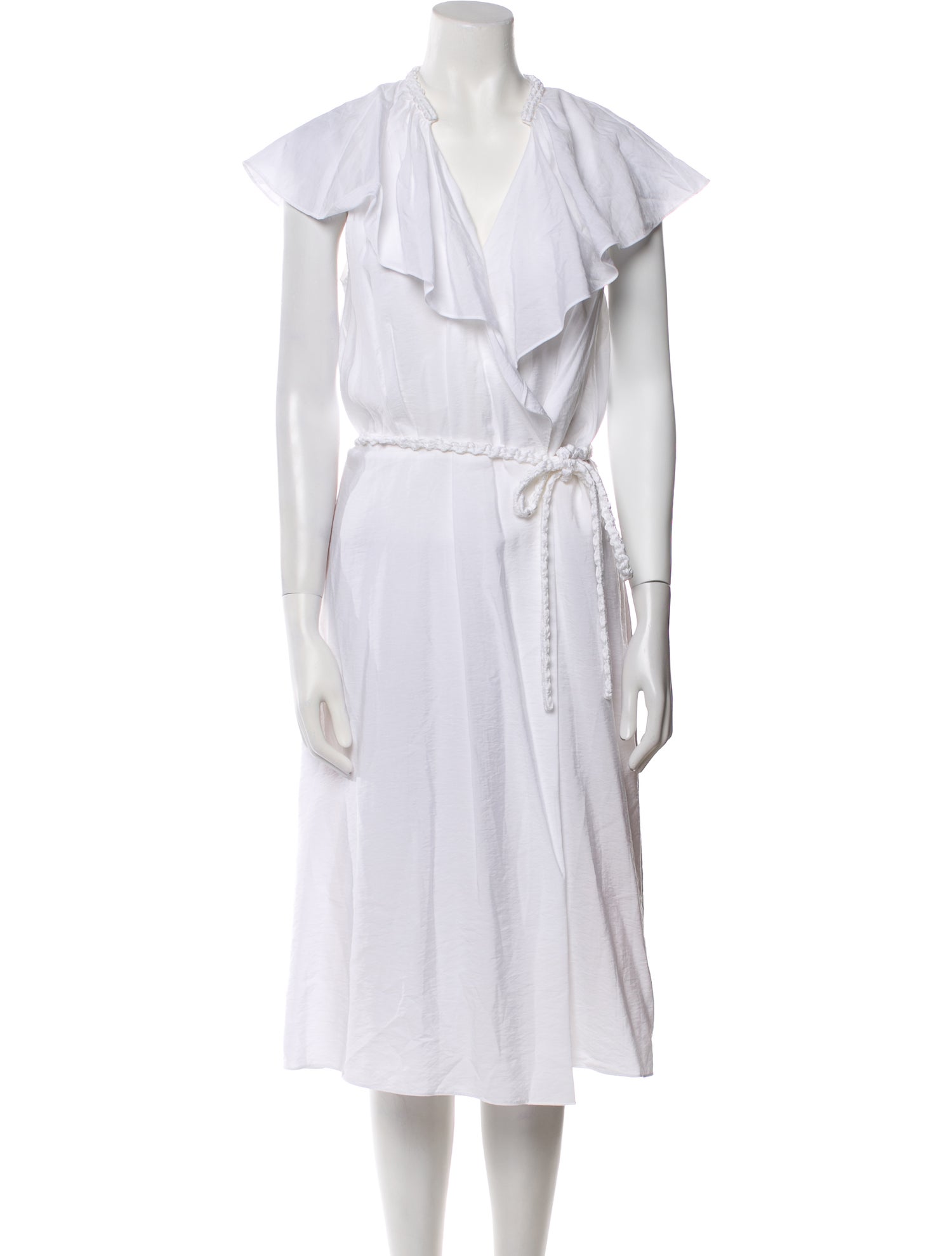 Vince V-Neck Midi Length Dress w/ Tags