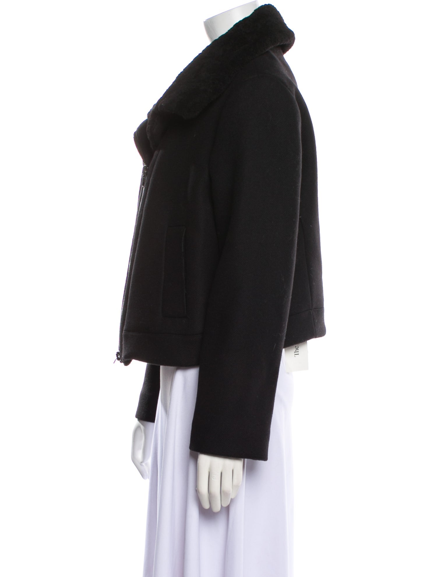 Vince Wool Fur Jacket