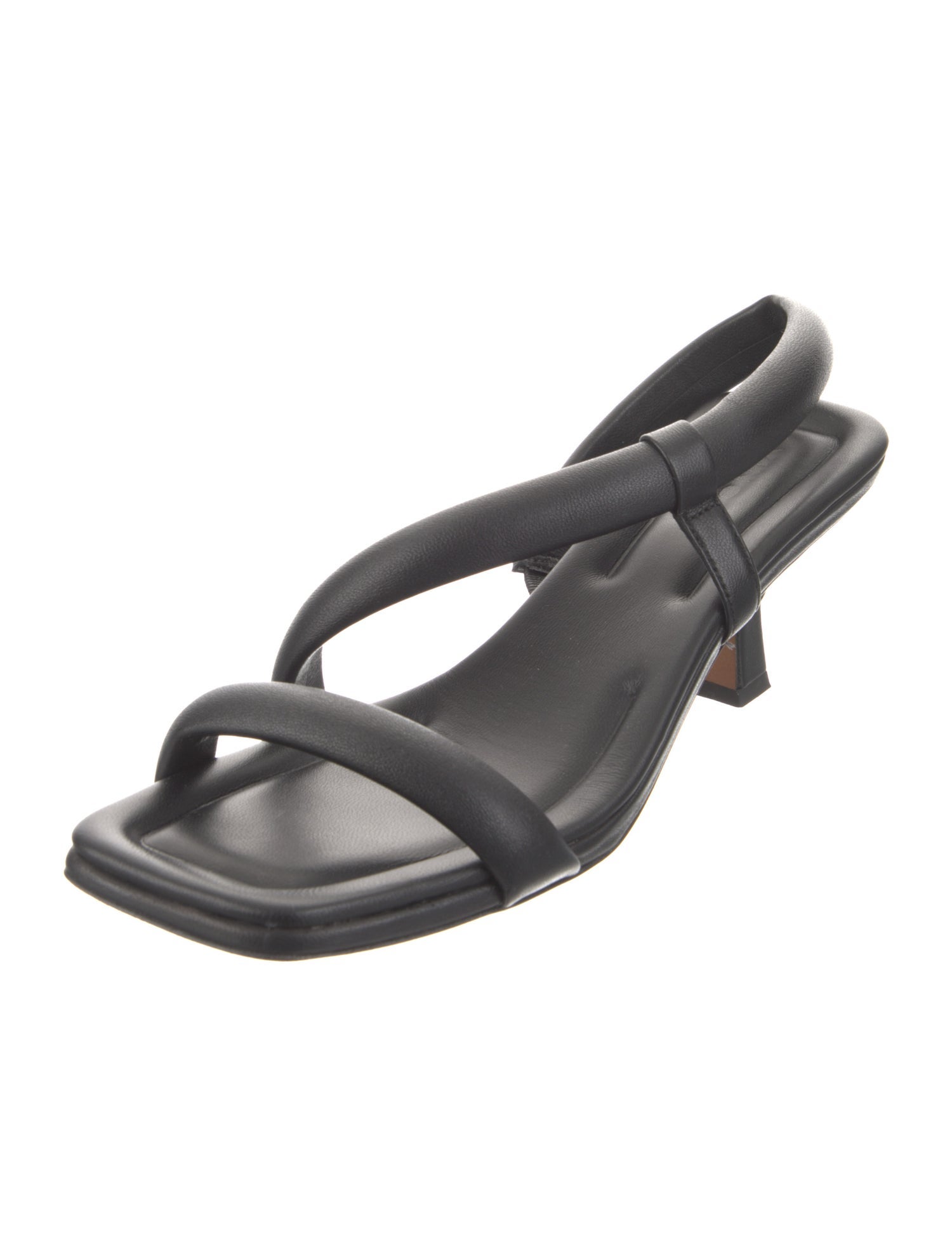 Vince Leather Slingback Sandals