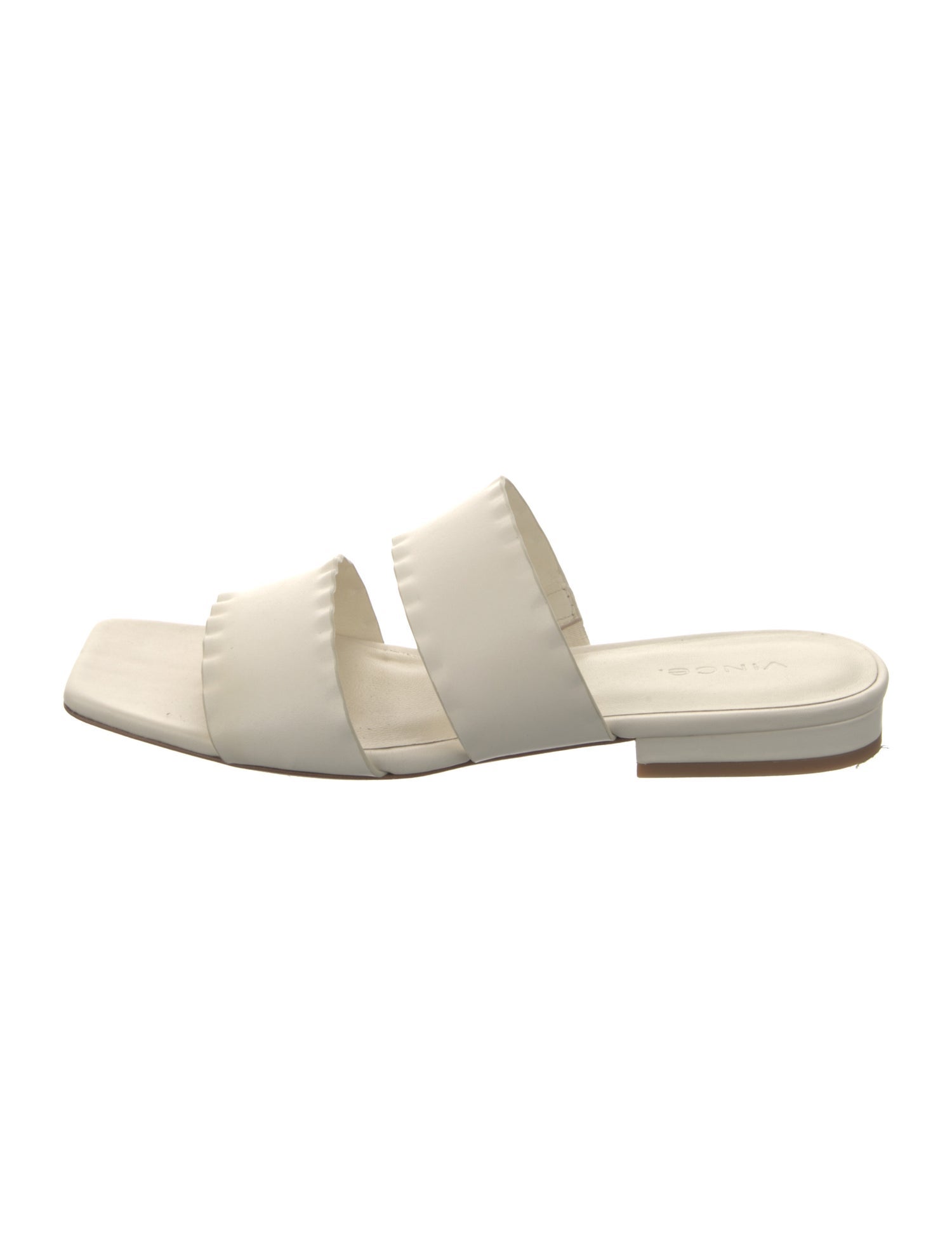 Vince Leather Slides