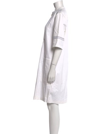 Vince Linen Knee-Length Dress