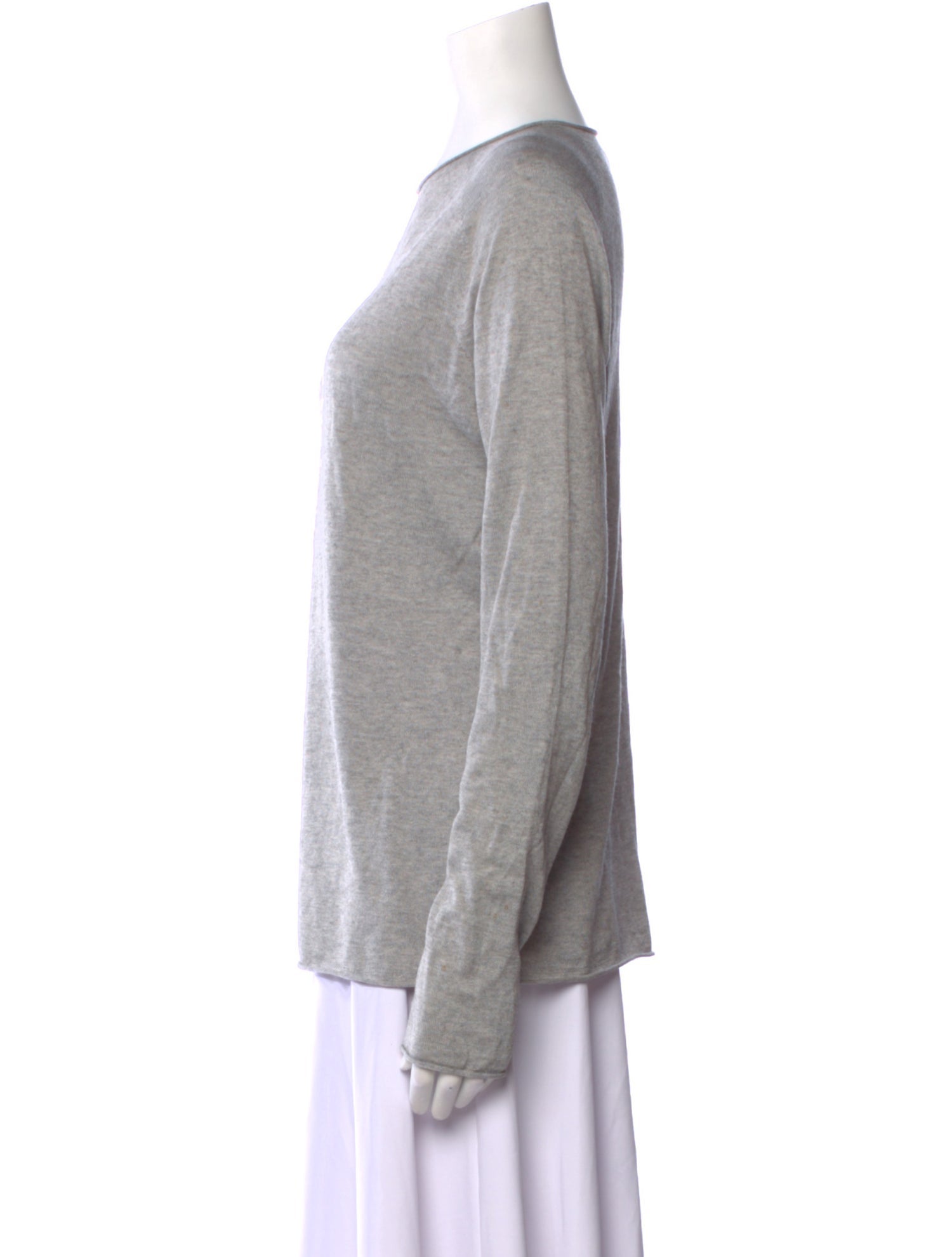 Vince Silk Bateau Neckline Sweater