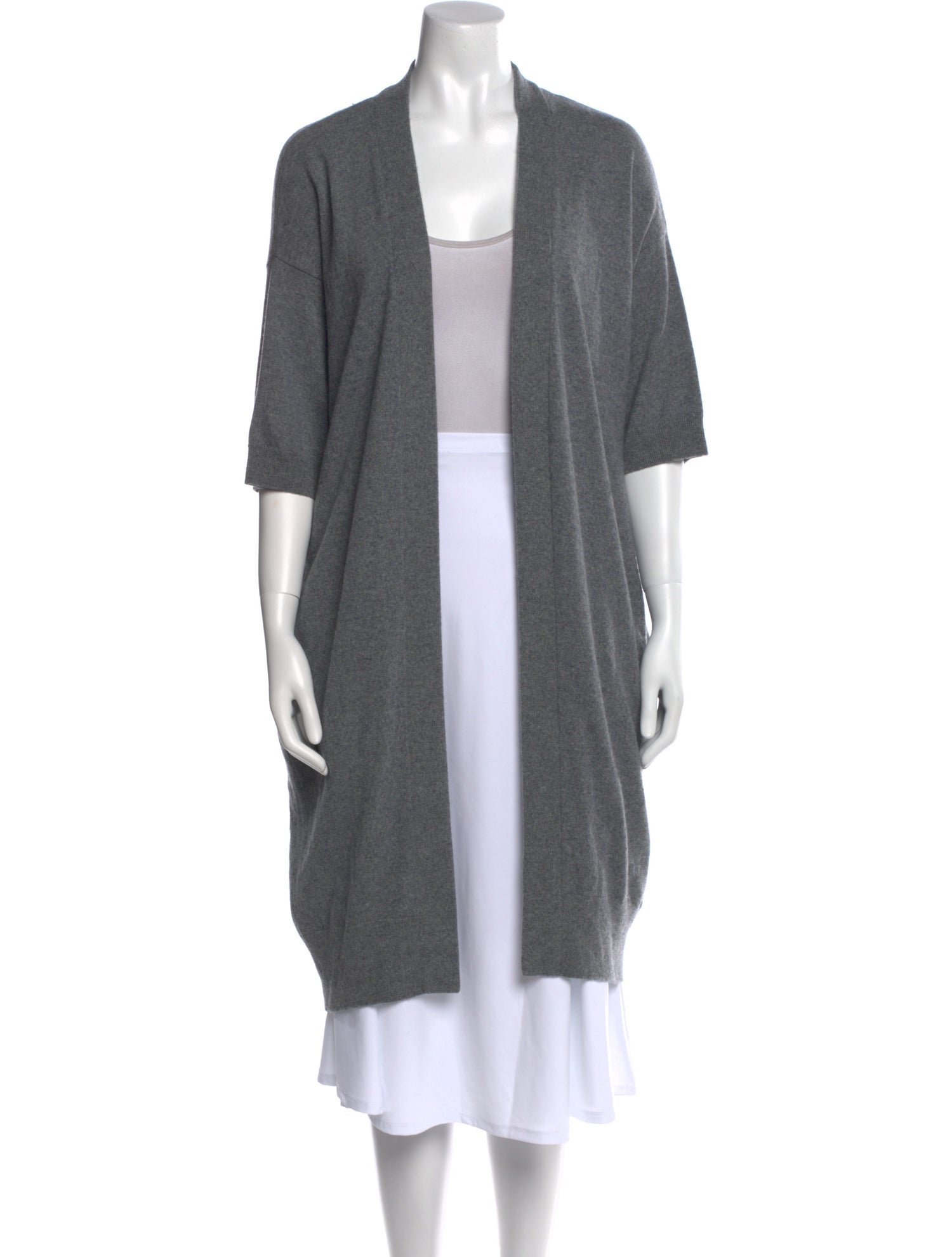 Vince Cashmere Open Front Sweater