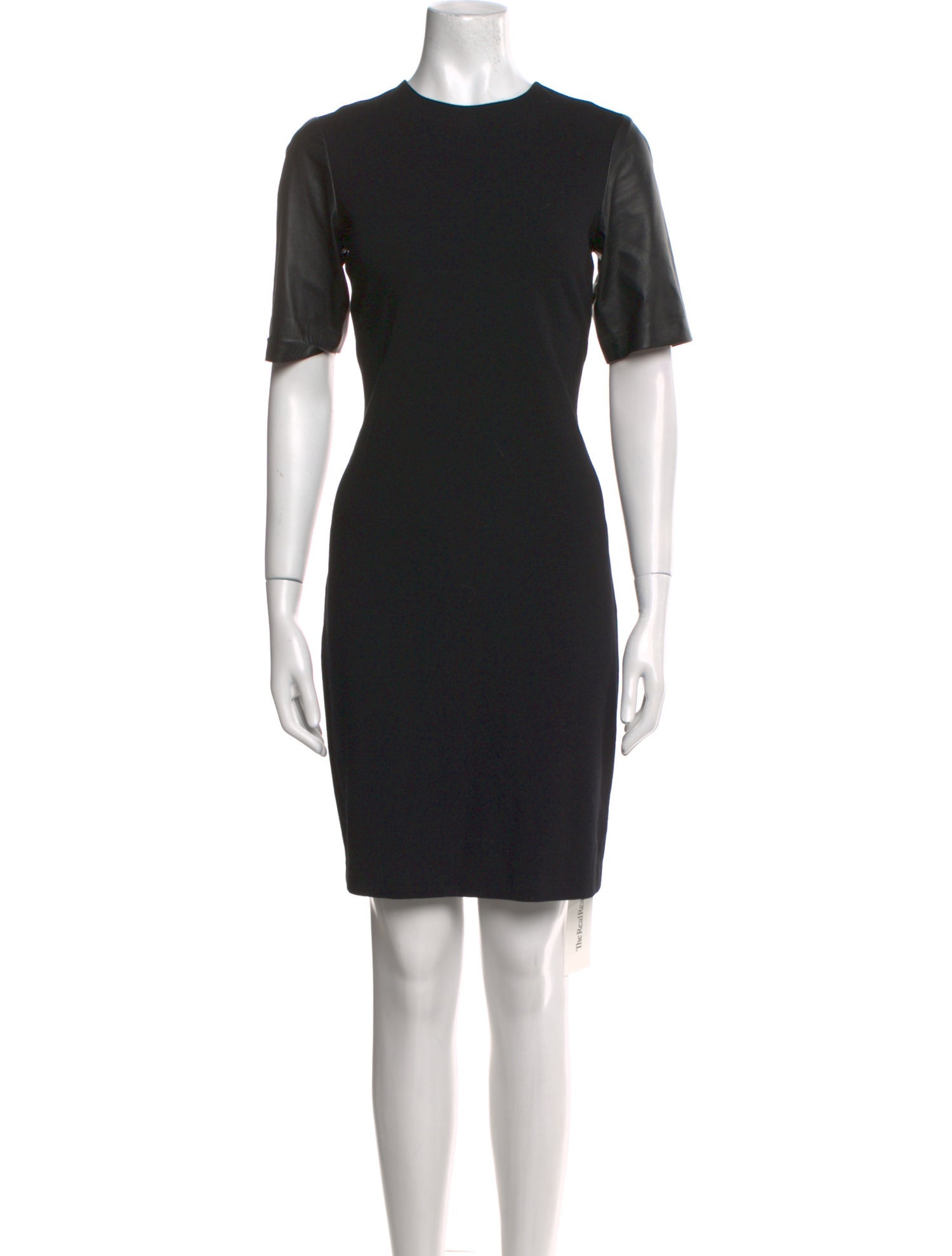 Vince Crew Neck Mini Dress