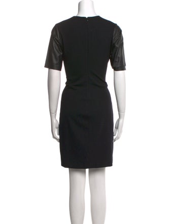 Vince Crew Neck Mini Dress
