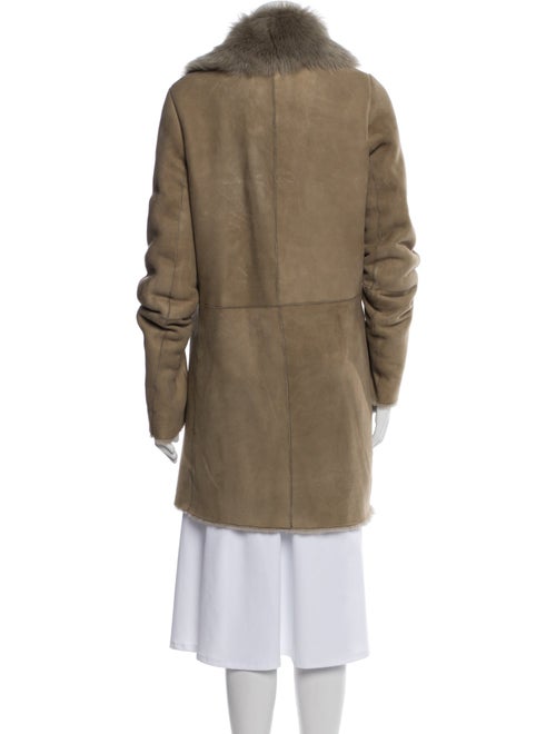 Vince Shearling Faux Fur Coat