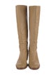 Vince Leather Riding Boots