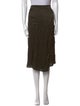 Vince Silk Midi Length Skirt