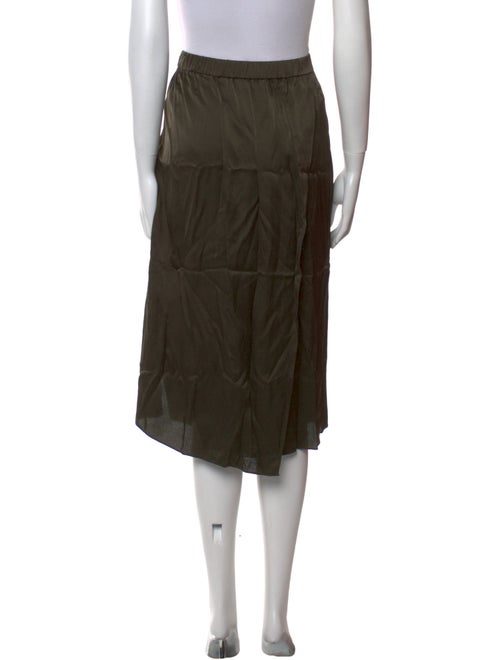 Vince Silk Midi Length Skirt
