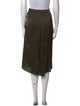 Vince Silk Midi Length Skirt