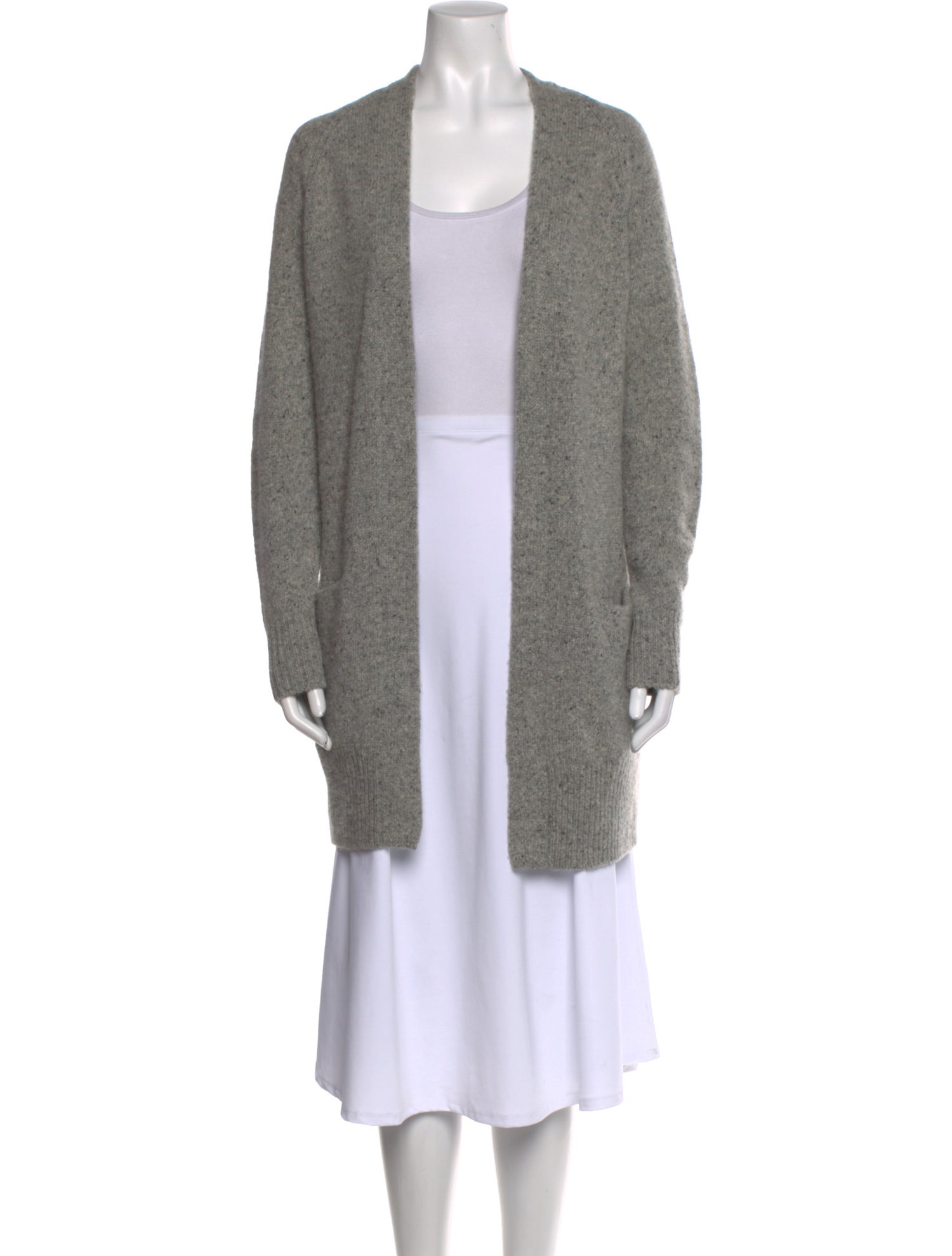 Vince Cashmere Open Front Sweater