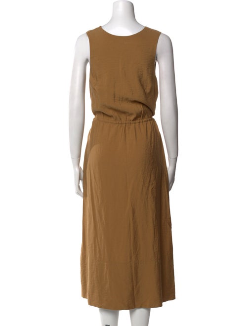 Vince V-Neck Midi Length Dress