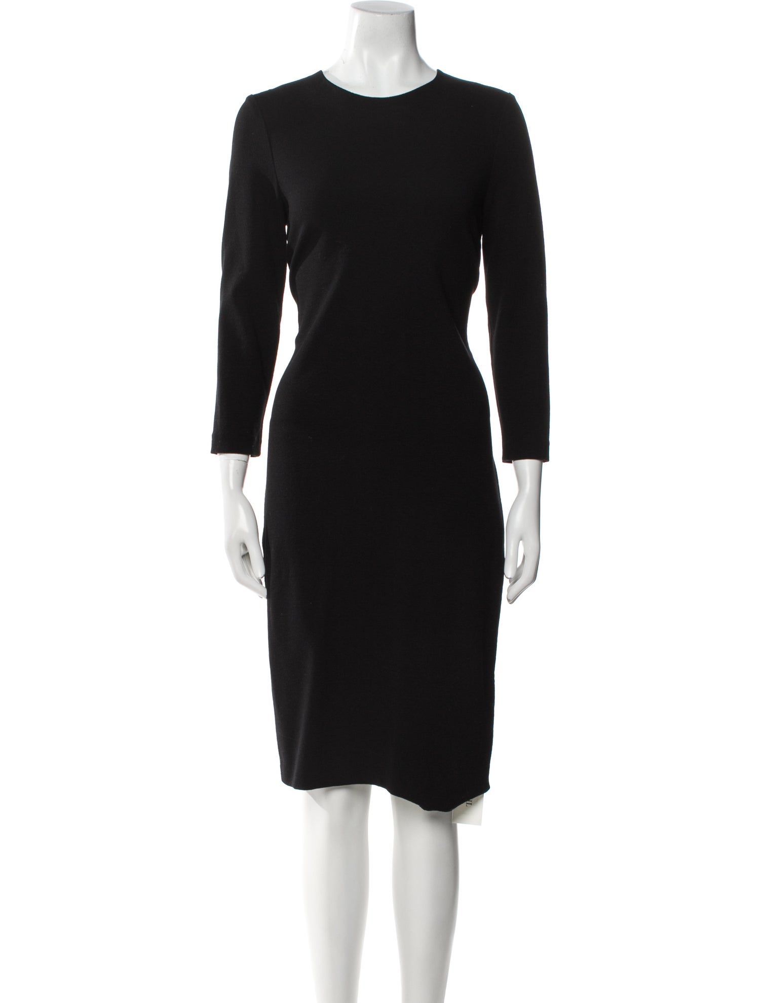 Vince Crew Neck Knee-Length Dress