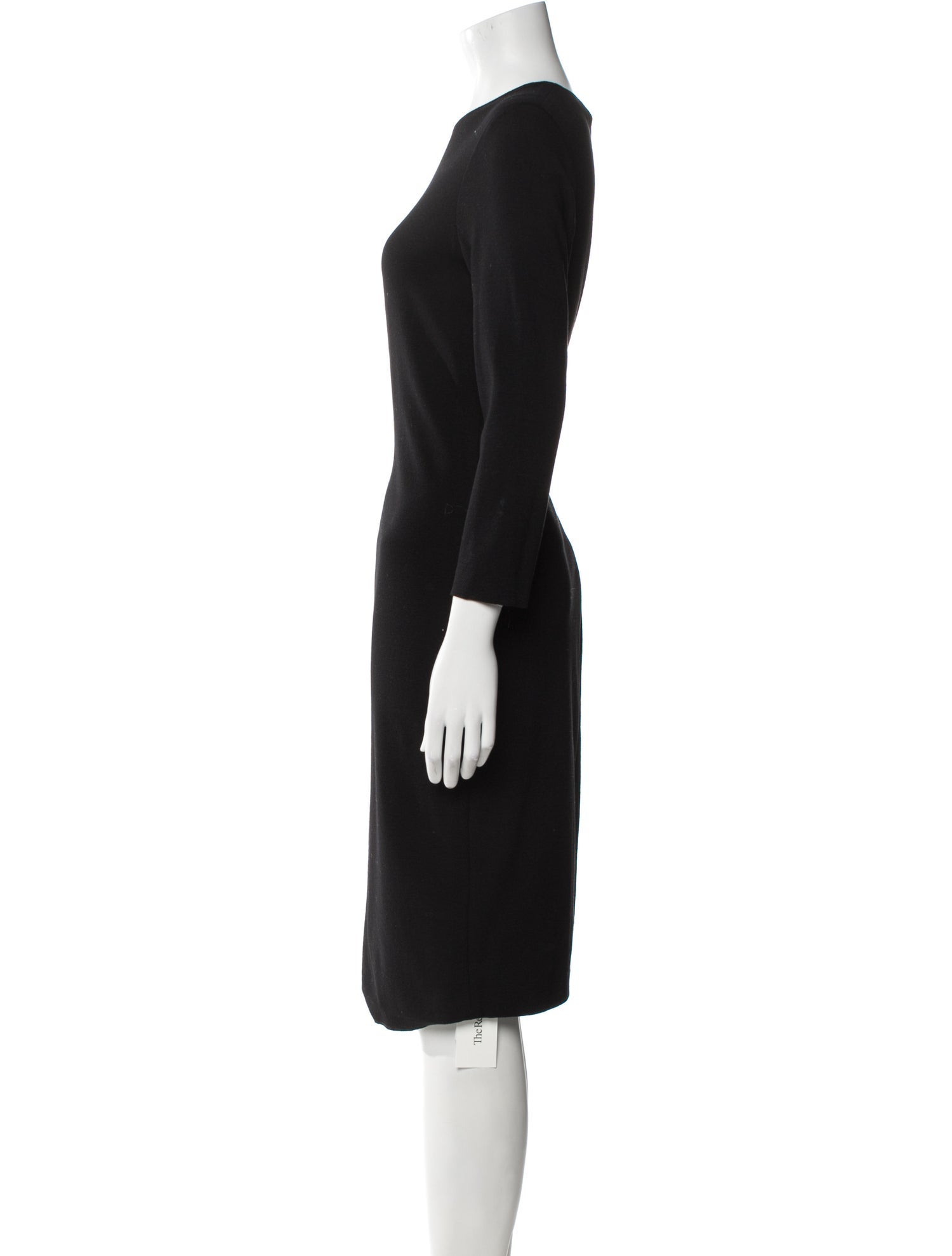 Vince Crew Neck Knee-Length Dress