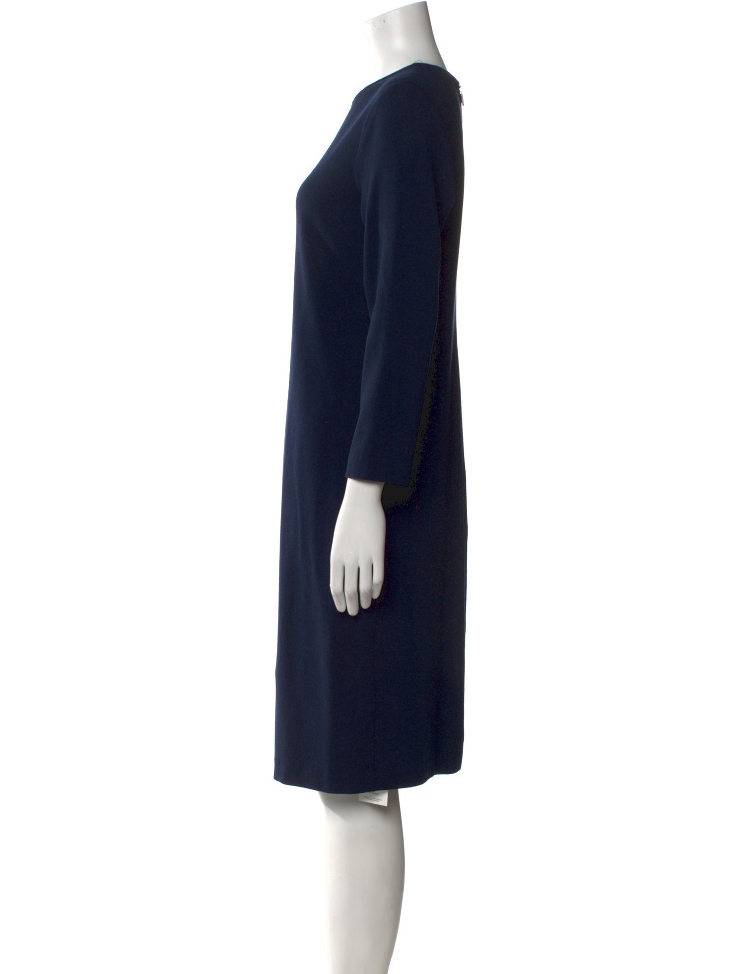 Vince Crew Neck Knee-Length Dress
