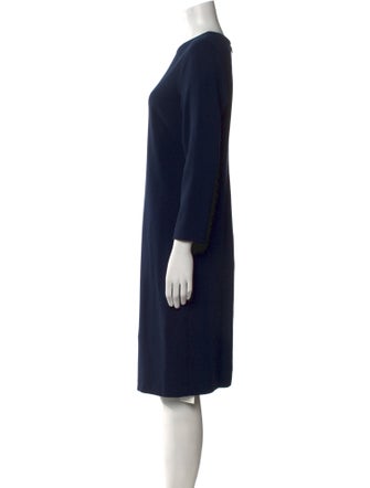 Vince Crew Neck Knee-Length Dress