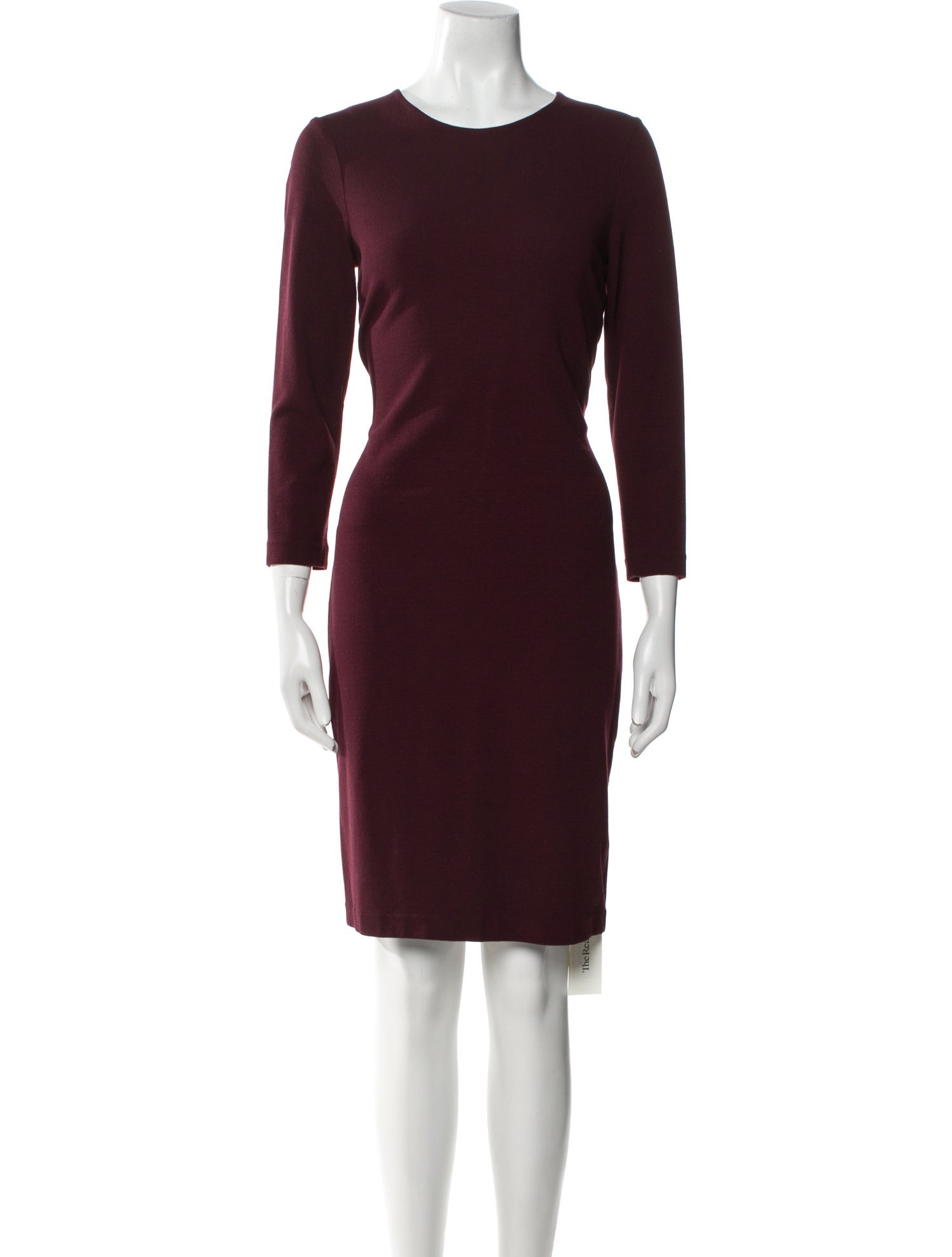Vince Crew Neck Knee-Length Dress