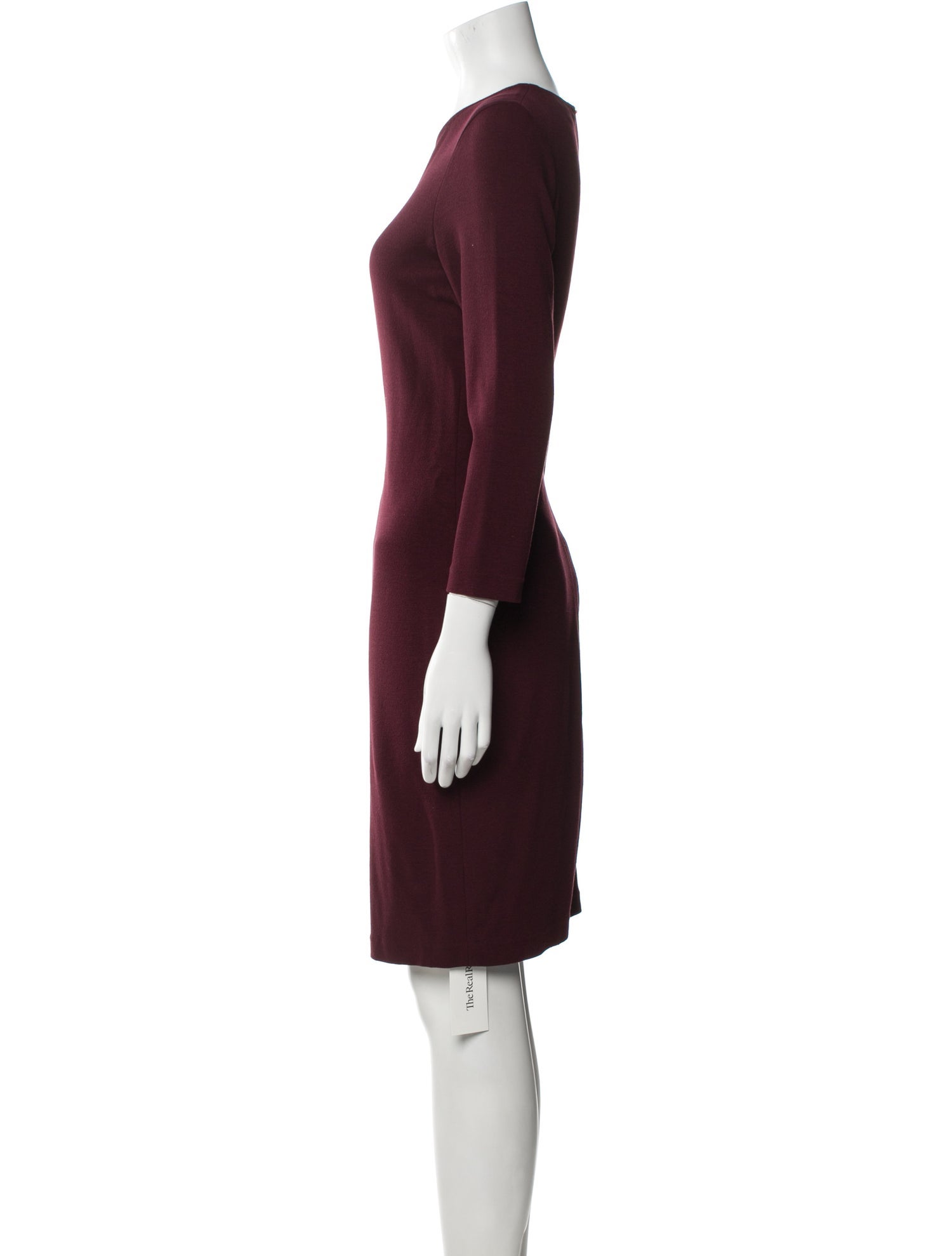 Vince Crew Neck Knee-Length Dress