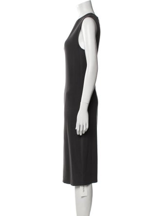 Vince Crew Neck Midi Length Dress