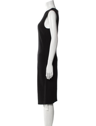 Vince Crew Neck Midi Length Dress