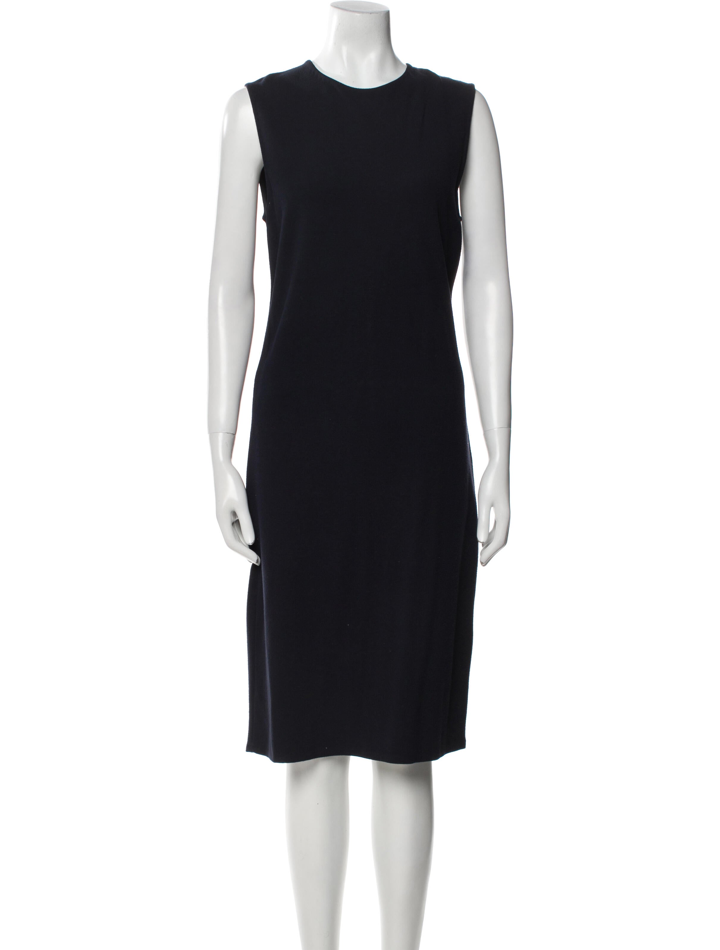 Vince Crew Neck Midi Length Dress