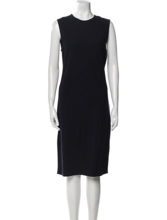 Vince Crew Neck Midi Length Dress