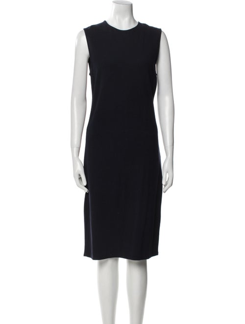 Vince Crew Neck Midi Length Dress