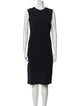 Vince Crew Neck Midi Length Dress