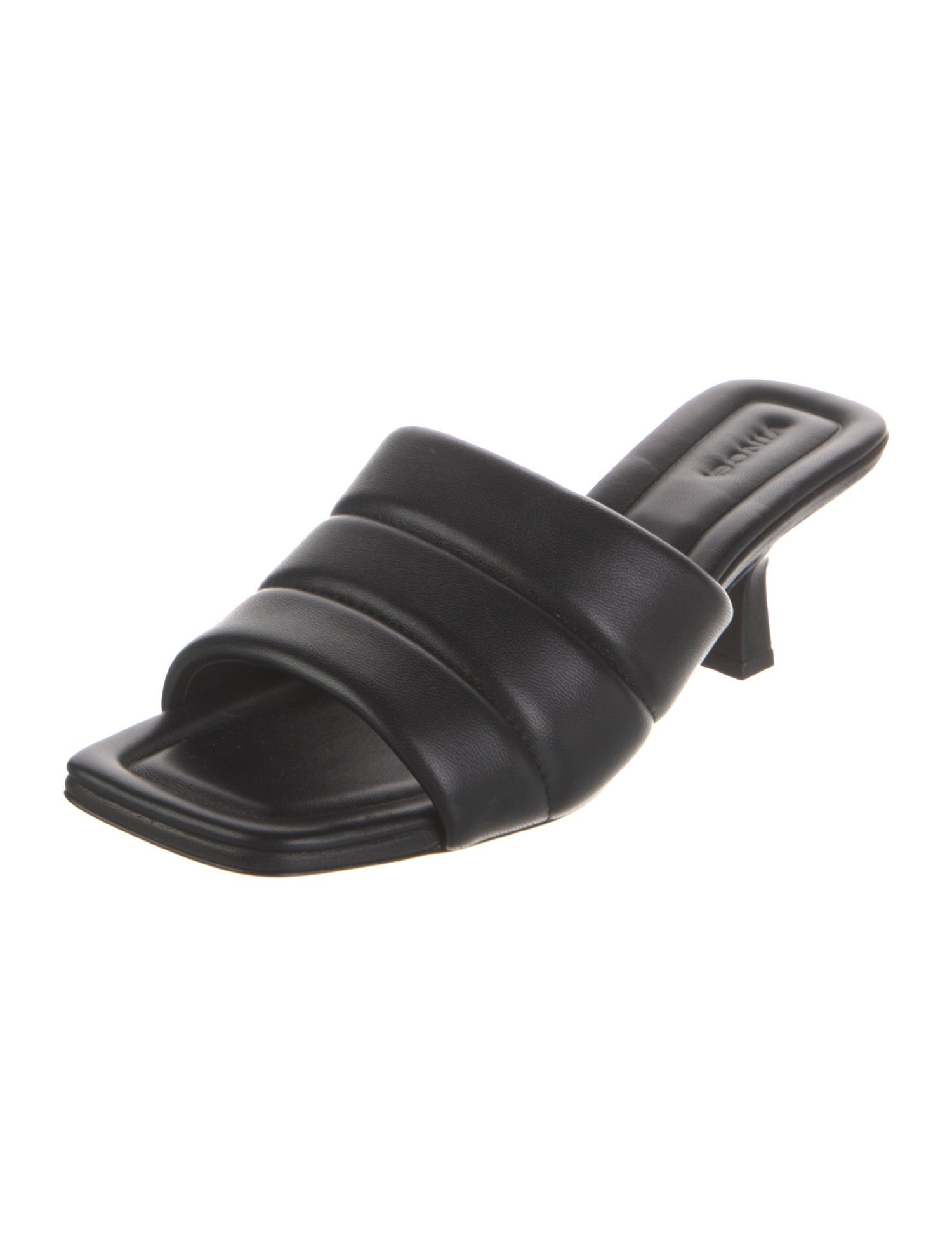 Vince Leather Slides