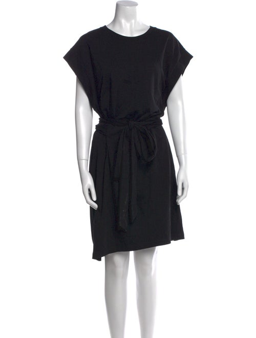 Vince Scoop Neck Knee-Length Dress