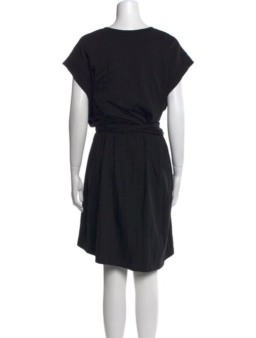 Vince Scoop Neck Knee-Length Dress