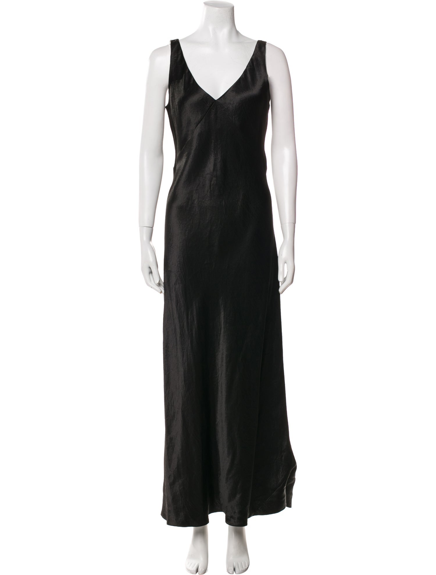 Vince V-Neck Long Dress