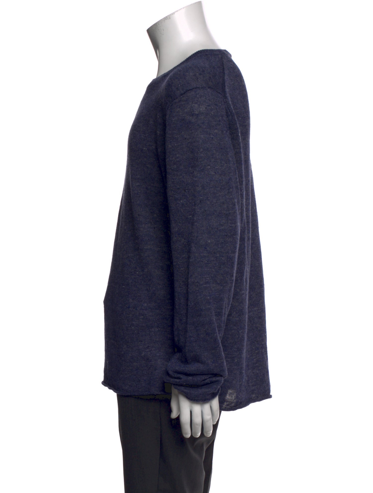 Vince Linen Crew Neck Pullover